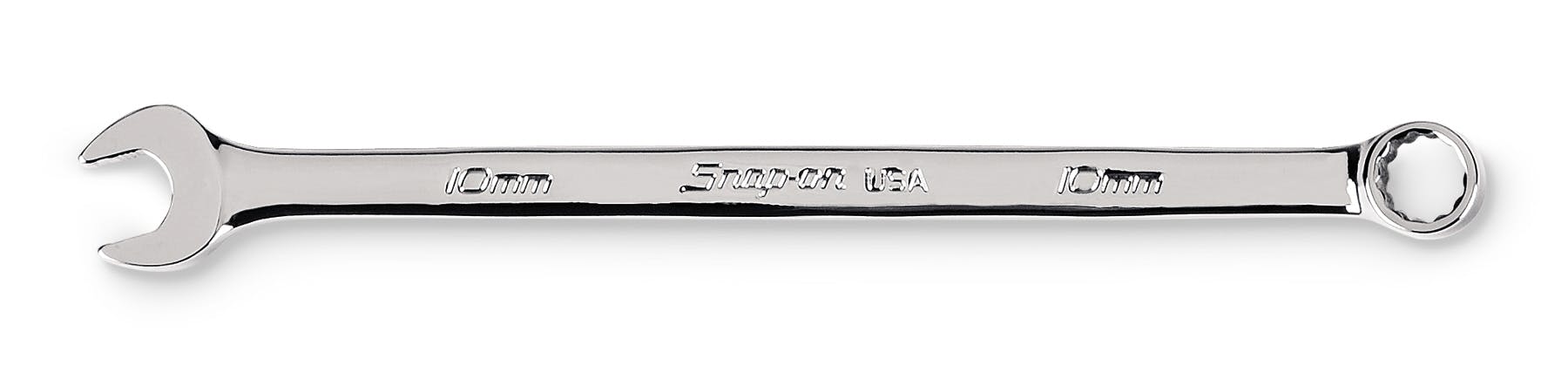 10 mm 12-Point Metric Flank Drive® Plus Long Combination Wrench | SOEXLM10B 10 mm 12-Point Metric Flank Drive® Plus Long Combination Wrench | SOEXLM10B